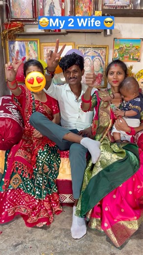 Market hack 🤣My 2 Wife 🤩 #comedy #vlog #shots