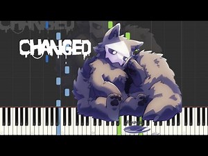 Changed OST - The Library Piano Tutorial (Synthesia)