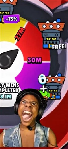 #KeepBrawlAlive New Free Skin😱 Legendary Starr Drop #brawlstars #icecream