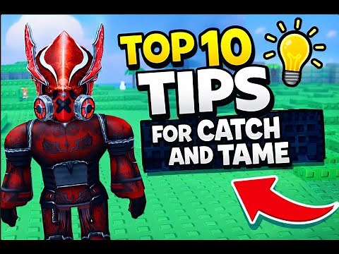 Top 10 Tips YOU NEED in Catch & Tame (Become a Pro Fast!) Giveaway + Roblox Guide