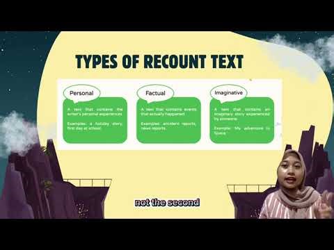 Recount Text - Definition, Purpose, Types, Structure, Language Features, and Example