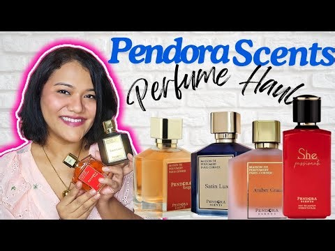 Pendora Scents Perfume Haul #perfume #haul #arabic #perfumes