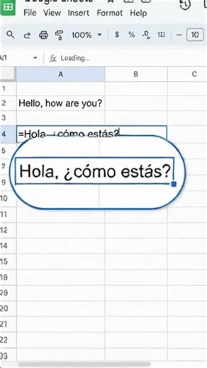 Quick Tip: Learn Google translate in google sheets
