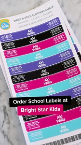 39K views · 15 reactions | Save 75% Off School Labels 朗 Waterproof & Stays Stuck  Grab this Amazing Deal  | Bright Star Kids | Facebook