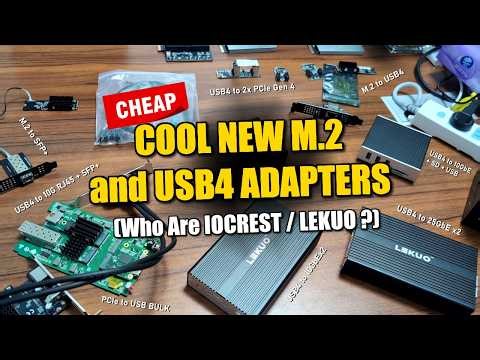 EXCITING M.2 & USB4 ADAPTERS IN 2026 FROM LEKUO (BUT WHO ARE THEY?)