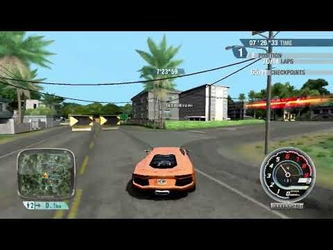 Comparing new TDU AI vs my driving skill: Lamborghini Aventador LP700 4