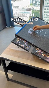 Tired of losing puzzle pieces? PuzzlePort keeps everything organized, covered, and easy to move. Finish your puzzle stress-free! Get yours today → https://allen-parker.com/pages/ppps01 | Allen Parker | Facebook