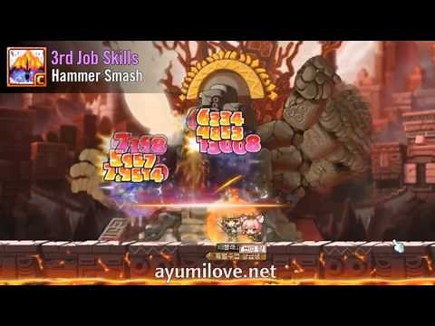 Ayumilove MapleStory Blaster (블래스터) 1st 2nd 3rd 4th Job Skills + Hyper Skills
