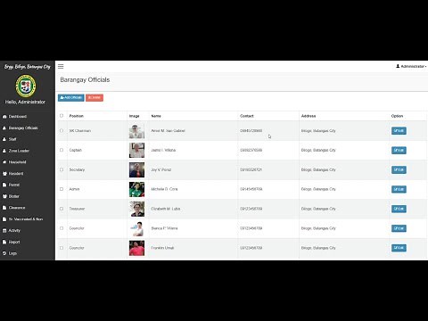 Complete Barangay Management Information System Using PHP and MySQL With Source Code
