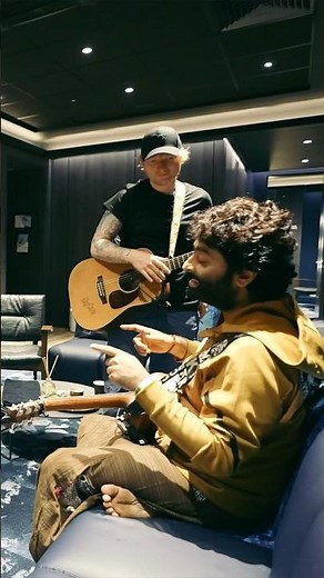 Rehearsing Perfect with ‪@Official_ArijitSingh‬, such an honour joining him on stage last month