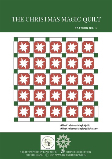 The Christmas Magic Quilt Pattern - Digital Download - Etsy