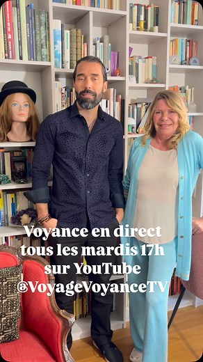 Voyance en direct avec Gaya Minchella et Franck Villette tous les mardis à 17h sur YouTube @voyagevoyancetv #gaya #voyance #divination #spiritualité | Voyage Voyance