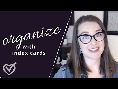 Index Cards Are Secretly the Best Organization Tool