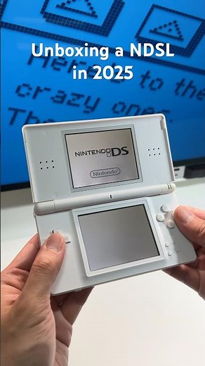 Unboxing a Nintendo NDSL in 2025 #unboxing #console #nintendo
