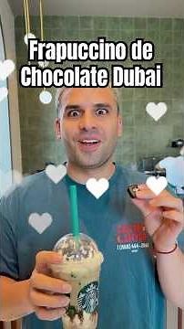 Dubai Chocolate Frappuccino 🍫 #starbucks #dubaichocolate #recipe