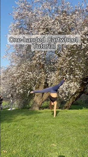 One-handed Cartwheel Tutorial