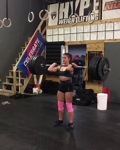 207K views · 6.5K reactions | "Post 旅 day PR! 215 lb. clean and jerk at 120(lb.) body weight. 2 weeks out from the American Open. Feeling stronger than ever." —Kaela Stephano, Teenage Girls 14-15 Division champ at the 2016 Reebok CrossFit Games | The CrossFit Games | Facebook