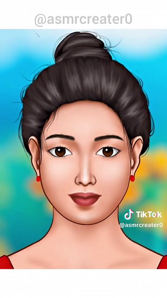 Beauty ASMR: Soft Face Treatment Experience