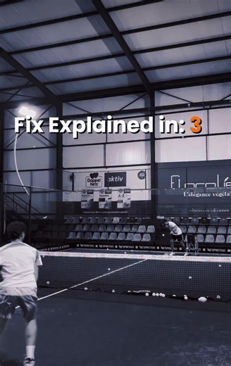 This video teaches you how to do a Bandeja to the fence without rebound Now try it!