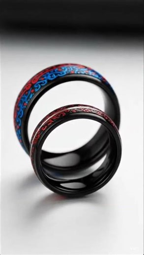 Stylish Couple Matching Rings Set for Men & Women