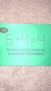brainteaser riddle that you need to fix the equation | Chris And Jasmin