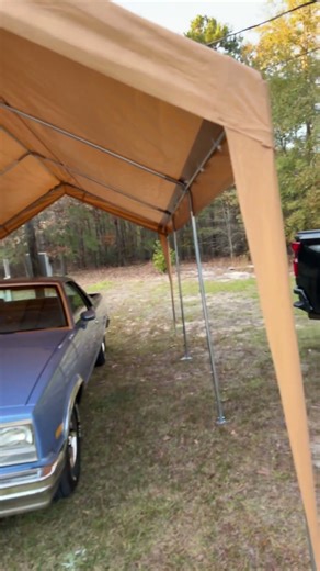 1984 El Camino temporary car shelter from Temu