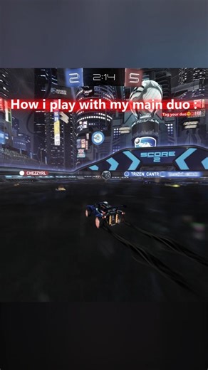 Always Carrying💀🙏 ‪@ChezzyRL‬ Tag your main duo😉 #rocketleague #gaming #shortsviral #vanorl