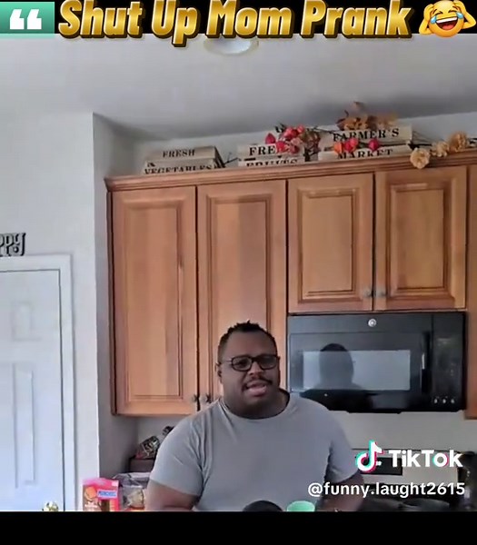 Prank Mom: Funny Shut Up Challenge on Dad