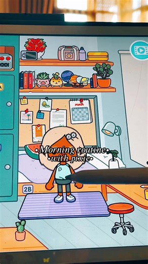 •𝑑𝑎𝑖𝑙𝑦 𝑟𝑜𝑢𝑡𝑖𝑛𝑒 𝑖𝑛 ℎ𝑖𝑔ℎ 𝑠𝑐ℎ𝑜𝑜𝑙• #tocaboca #tocapreppy #tocaroutine #tocamorning