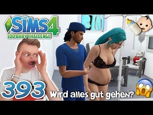 Die Sims 4: 100 Baby Challenge #393 WIRD DIE GEBURT GUT GEHEN...? 😳😩