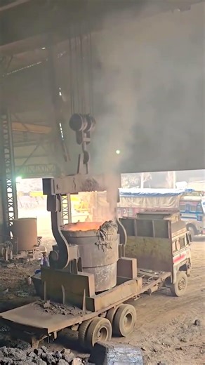 Metallurgical Process: Molten Metal Transportation in a Foundry