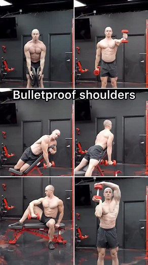 “Bulletproof” your shoulders with these exercises! Before I lift weights, I perform 1-3 of these types of movements (corrective, prehab, injury reduction) when I train upper body or anytime my shoulders are a primary / dominant joint used in a workout. These exercises are considered injury prevention exercises because they: - Can help to fix strength imbalances (primarily cause of injuries) - Bring blood flow to your shoulder (which might make the tissues more elastic) - Utilize and maintain ran