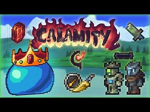 Terraria Calamity mod - Guía de clase Rogue #1 - Cosas básicas y pelea con Rey Slime