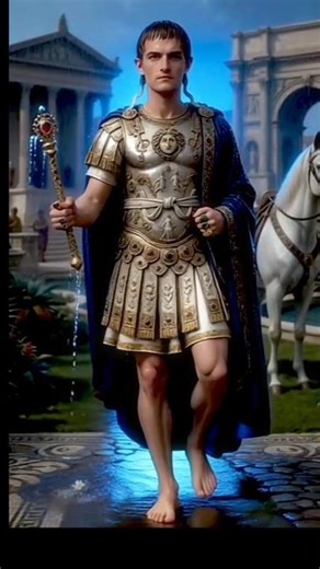 Kaiser Gaius Caesar Augustus Germanicus Caligula und Gott Mars