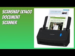 REVIEW (2026): ScanSnap iX1400 Document Scanner. Features
