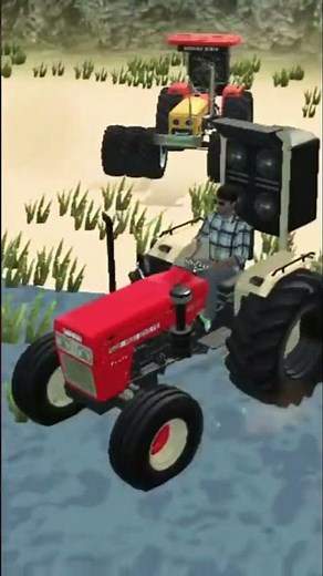 पानी में मगरमच्छ है #gaming #ट्रैक्टर #viral #trending #simulator #funny #short