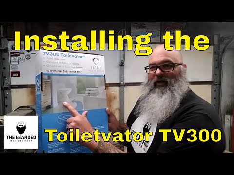 Installing the Toiletvator TV300