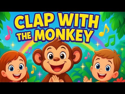 Clap With the Monkey 🐵👏 | Fun Kids Song – Little Star Tunes
