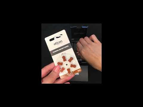 Changing battery on Oticon Opn hearing aid