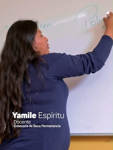 🤩 La historia de Yamile nos inspira y demuestra cómo la docencia es fundamental en el proceso educativo de miles de jóvenes. ¡#FelizDíaDelMaestro! 🎉