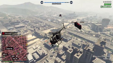 Breaking news: Alien takes over Los Santos! Invasion! | GTA 5 thug life #542