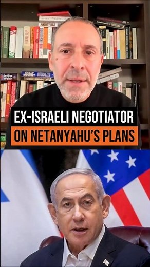 Israeli negotiator EXPOSES Netanyahu's plan