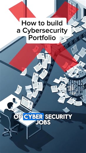 How to build a Cybersecurity portfolio. Follow @thecyberhandbook for learn more about cybersecurity and secure your first job in cybersecurity. Check our bio for access to our new platform that will help you get certified as soon as possible. • • • • • • • • • • #cybersecurity #ethicalhacking #IT