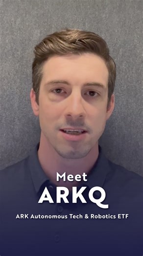 ARK Funds on Instagram: "Exposure to robotics, drones, and EVs all in one ETF. The ARK Autonomous Technology & Robotics ETF (ARKQ) targets themes like mobility, advanced manufacturing, and next-gen transportation. Associate Portfolio Manager Dan White shares what’s driving opportunity in the space. Read our introduction to ARKQ: ark-funds.com/articles Holdings: ark-funds.com/funds/arkq"