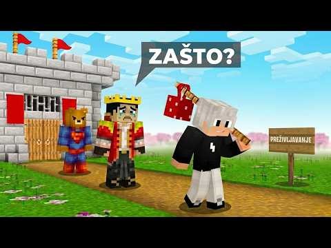 NAPUSTIO SAM IH U NAŠEM MINECRAFT PREŽIVLJAVANJU! ep.34