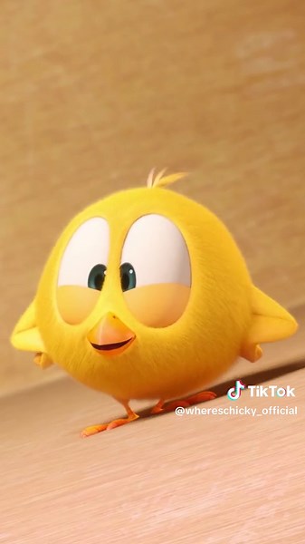 RUN!! #funny #cartoon #cute #chicky #whereschicky #humor #animation