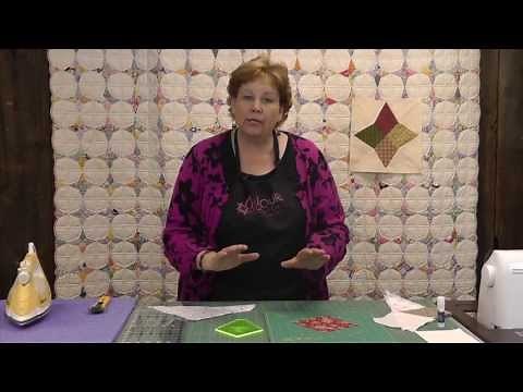 Periwinkle Quilt Update - Get the Perfect Point