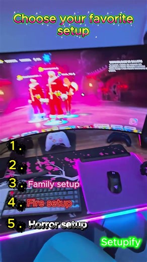 Ranking gaming setups Room #setup #pcgaming #shorts