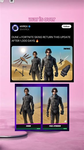 CHANIIIII - #fortnite #fortniteitemshop #fortniteitemshoptoday #fortniteupdate #xyzabc #viral #fyp #fortnitegirl #gaming #GamerGirl #girlgamer #chani #dune