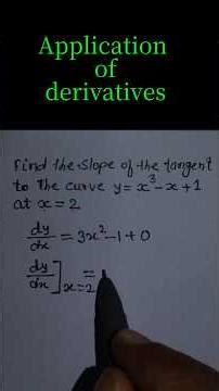 Class 12 Maths || application of derivatives||Short Video||Shorts||